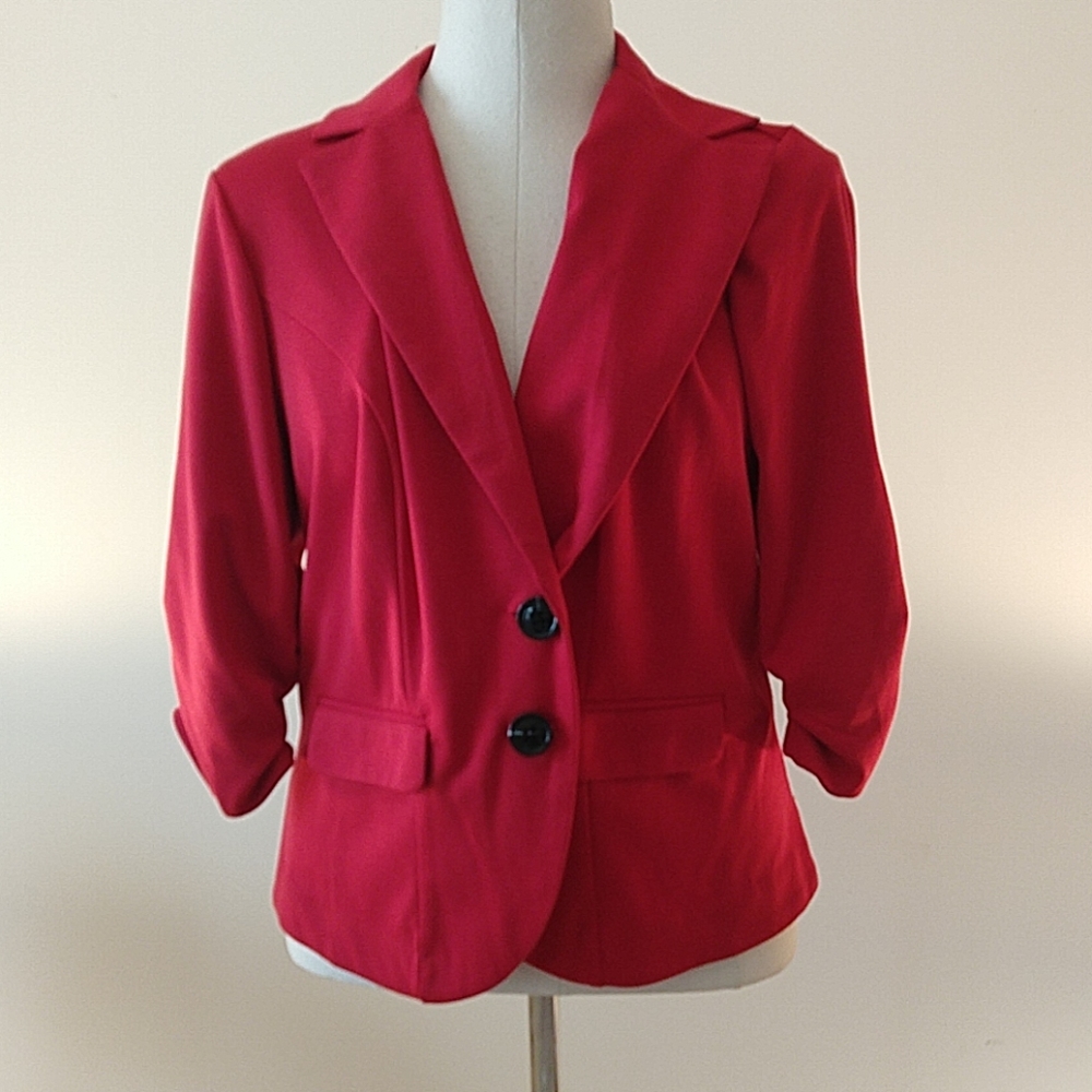 NWOT Torrid red peplum blazer/jacket size 2 18/20